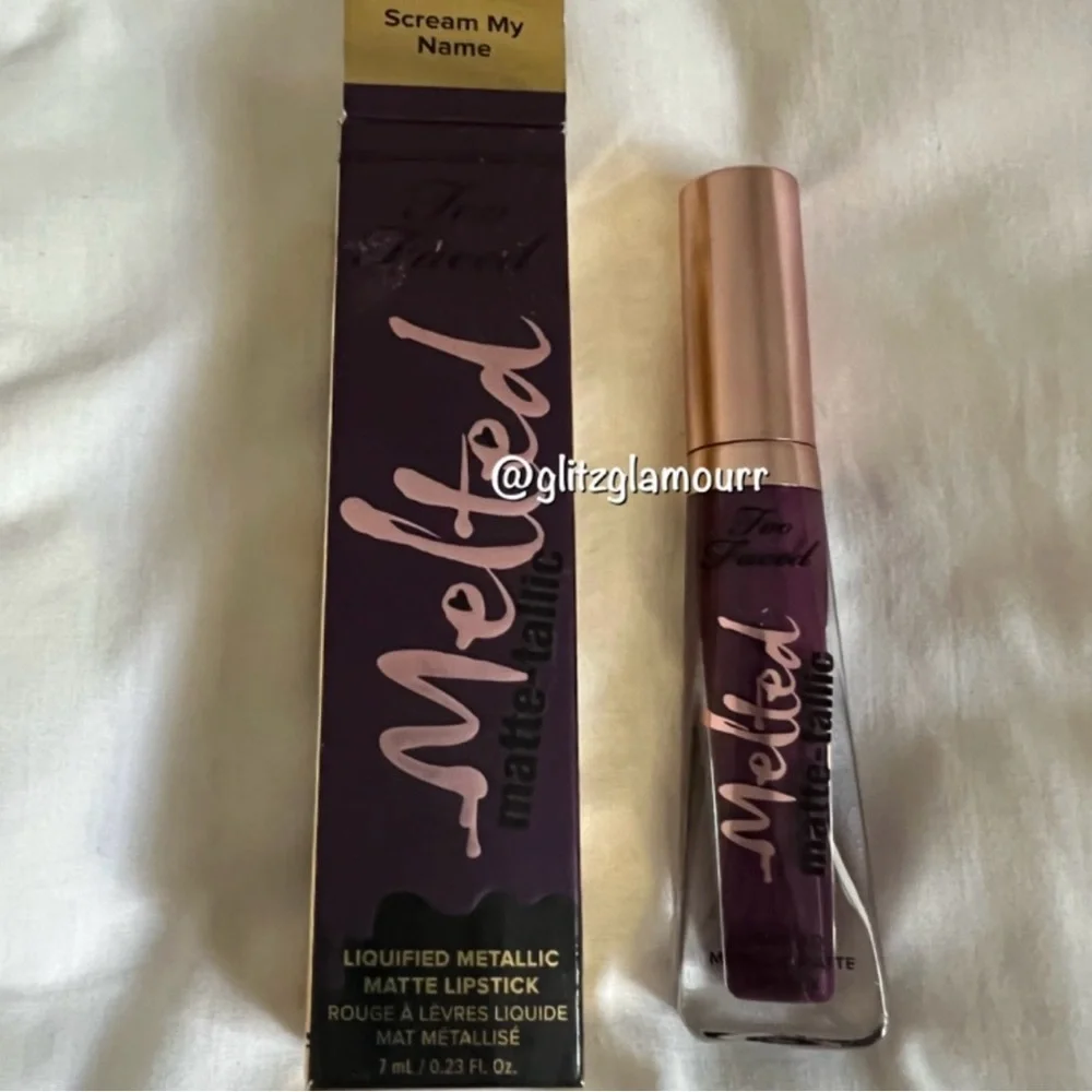✨Too Faced Melted Matte-tallic Matte Lipstick✨